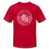 Rhode Island T-Shirt - State Design Unisex Rhode Island T Shirt - red