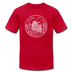 Rhode Island T-Shirt - State Design Unisex Rhode Island T Shirt - red