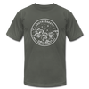 South Dakota T-Shirt - State Design Unisex South Dakota T Shirt - asphalt