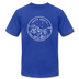 South Dakota T-Shirt - State Design Unisex South Dakota T Shirt - royal blue