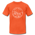 South Dakota T-Shirt - State Design Unisex South Dakota T Shirt - orange