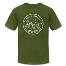 South Dakota T-Shirt - State Design Unisex South Dakota T Shirt - olive