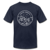 South Dakota T-Shirt - State Design Unisex South Dakota T Shirt - navy
