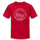 South Dakota T-Shirt - State Design Unisex South Dakota T Shirt - red