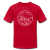 South Dakota T-Shirt - State Design Unisex South Dakota T Shirt - red