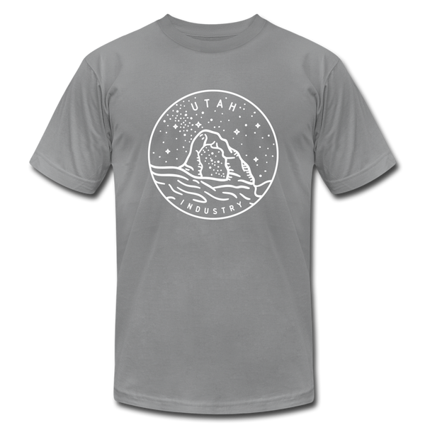 Utah T-Shirt - State Design Unisex Utah T Shirt - slate