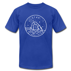 Utah T-Shirt - State Design Unisex Utah T Shirt - royal blue