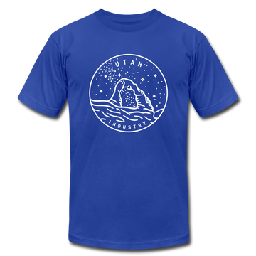 Utah T-Shirt - State Design Unisex Utah T Shirt - royal blue