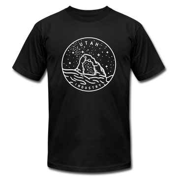 Utah T-Shirt - State Design Unisex Utah T Shirt - black
