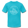 Utah T-Shirt - State Design Unisex Utah T Shirt - turquoise