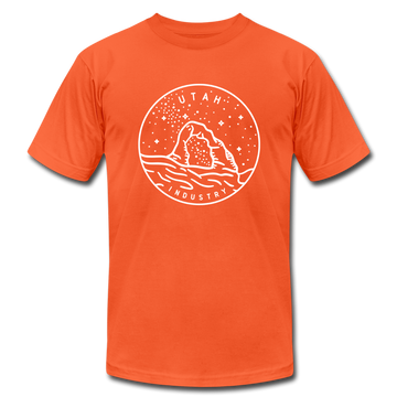 Utah T-Shirt - State Design Unisex Utah T Shirt - orange