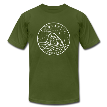 Utah T-Shirt - State Design Unisex Utah T Shirt - olive