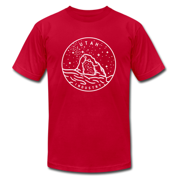 Utah T-Shirt - State Design Unisex Utah T Shirt - red