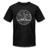 Wyoming T-Shirt - State Design Unisex Wyoming T Shirt - black