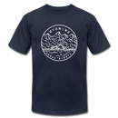 Wyoming T-Shirt - State Design Unisex Wyoming T Shirt - navy
