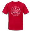 Wyoming T-Shirt - State Design Unisex Wyoming T Shirt - red