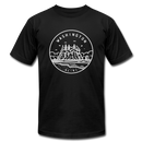 Washington T-Shirt - State Design Unisex Washington T Shirt - black