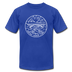 West Virginia T-Shirt - State Design Unisex West Virginia T Shirt - royal blue