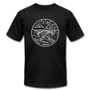 West Virginia T-Shirt - State Design Unisex West Virginia T Shirt - black
