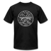 West Virginia T-Shirt - State Design Unisex West Virginia T Shirt - black