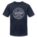 West Virginia T-Shirt - State Design Unisex West Virginia T Shirt - navy