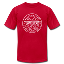 West Virginia T-Shirt - State Design Unisex West Virginia T Shirt - red