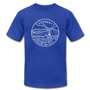 Vermont T-Shirt - State Design Unisex Vermont T Shirt - royal blue