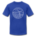 Vermont T-Shirt - State Design Unisex Vermont T Shirt - royal blue