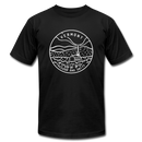 Vermont T-Shirt - State Design Unisex Vermont T Shirt - black