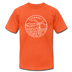 Vermont T-Shirt - State Design Unisex Vermont T Shirt - orange