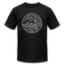 North Dakota T-Shirt - State Design Unisex North Dakota T Shirt - black
