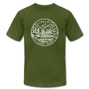 Virginia T-Shirt - State Design Unisex Virginia T Shirt - olive