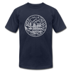 Virginia T-Shirt - State Design Unisex Virginia T Shirt - navy