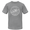 Wisconsin T-Shirt - State Design Unisex Wisconsin T Shirt - slate