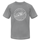 Wisconsin T-Shirt - State Design Unisex Wisconsin T Shirt - slate