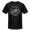 Wisconsin T-Shirt - State Design Unisex Wisconsin T Shirt - black
