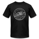 Wisconsin T-Shirt - State Design Unisex Wisconsin T Shirt - black