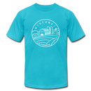 Wisconsin T-Shirt - State Design Unisex Wisconsin T Shirt - turquoise