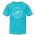 Wisconsin T-Shirt - State Design Unisex Wisconsin T Shirt - turquoise