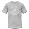 Wisconsin T-Shirt - State Design Unisex Wisconsin T Shirt - heather gray