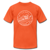 Wisconsin T-Shirt - State Design Unisex Wisconsin T Shirt - orange