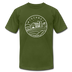 Wisconsin T-Shirt - State Design Unisex Wisconsin T Shirt - olive
