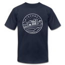 Wisconsin T-Shirt - State Design Unisex Wisconsin T Shirt - navy