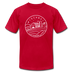 Wisconsin T-Shirt - State Design Unisex Wisconsin T Shirt - red