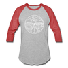 Nevada Baseball T-Shirt - Retro Mountain Unisex Nevada Raglan T Shirt