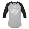 Washington Baseball T-Shirt - Retro Mountain Unisex Washington Raglan T Shirt