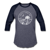 South Carolina Baseball T-Shirt - Retro Mountain Unisex South Carolina Raglan T Shirt