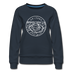 Arizona Women's Sweatshirt - Retro Mountain Women's Arizona Crewneck Sweatshirt - navy