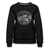 Colorado Women's Sweatshirt - Retro Mountain Women's Colorado Crewneck Sweatshirt - black