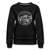 Colorado Premium Women's Sweatshirt - State Design Women's Colorado Crewneck Sweatshirt